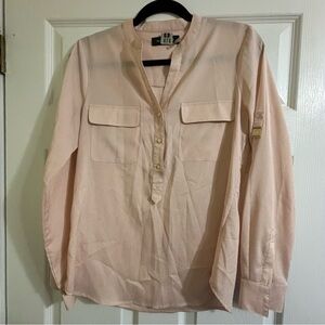 Ivanka Trump ballet pink blouse